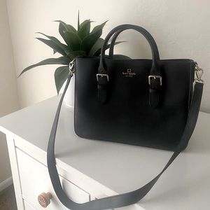 Black Kate Spade purse used only twice